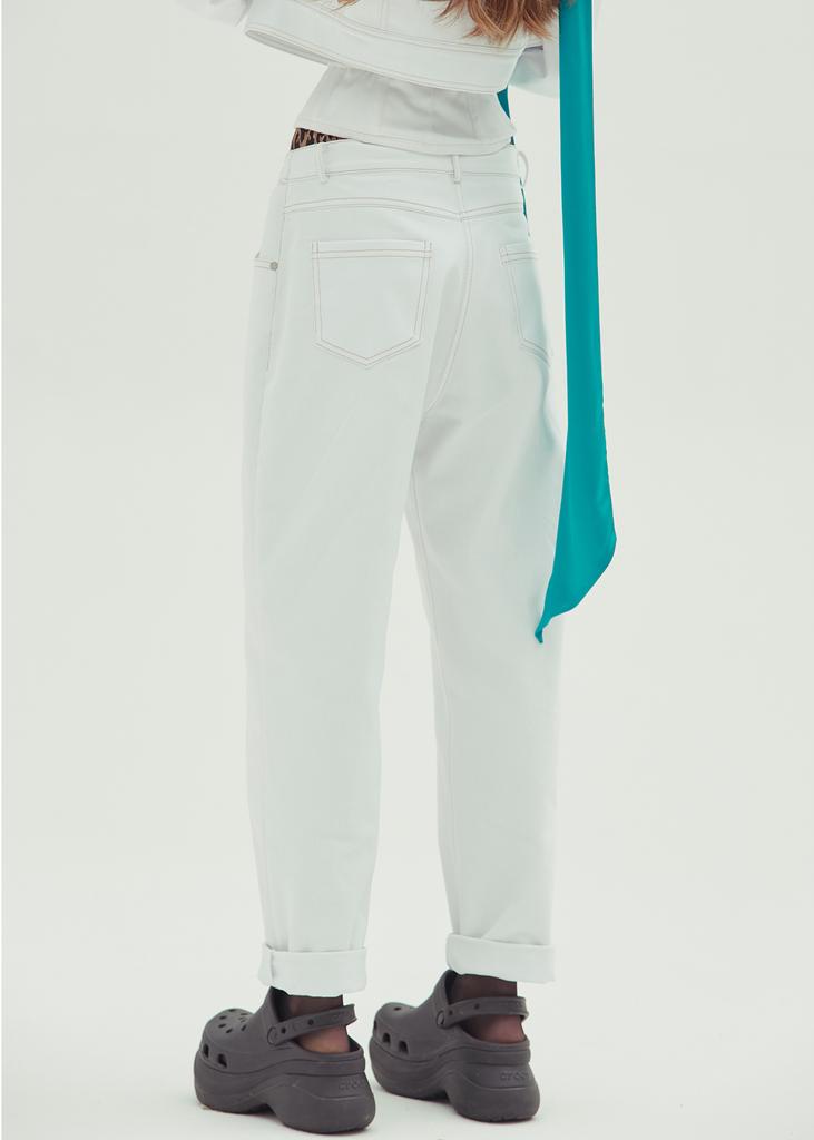 Epeuem9102 Candy Pants_White