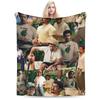 Debi Tirar Mas Fotos DTMF Bads Bunnys Music Tour Blanket Multi-size Cozy and Lightweight Throw Blankets for Couch Sofa and Bed