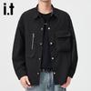 Izzue Men's American Urban Workwear Long-Sleeve Shirt