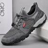 Summer mesh men's shoes sports casual shoes mesh breathable mountaineering outdoor lightweight mesh shoes men's breathable casual shoes