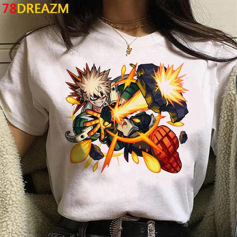 My Hero Academia Top Tees T Shirt Unisex  Harajuku Kawaii Tumblr T-shirt Tshirt  Vintage