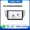 7862 QLED Screen 2din Android Car Radio Multimedia Video Player for Lexus RX300 RX330 RX400H for Toyota Harrier GPS Carplay 4G