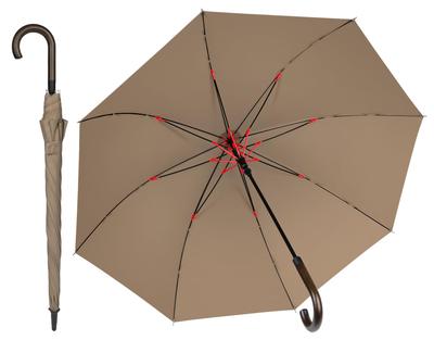 Zruier Long Umbrella Upgraded Heavy Rain 112cm Large Automatic Opening 230T Super Durable Typhoon Rainy Season with Storage Pouch Men's [2026 Version,