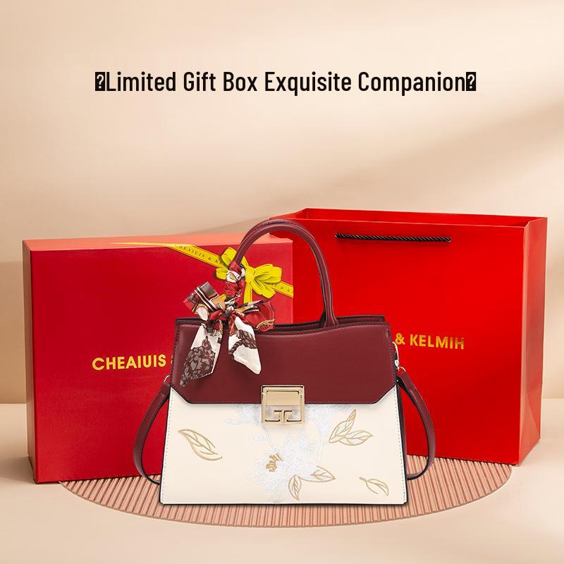 Red Women's Crossbody Handbag - Perfect Mom & Wedding Gift for Ladies, Ideal for Banquets & Birthdays