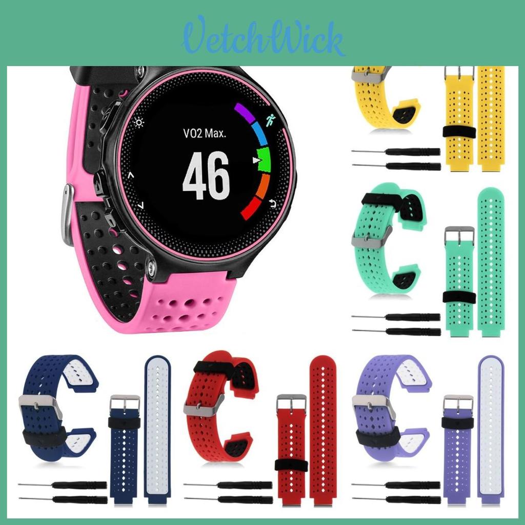 Garmin Forerunner 220 230 235 620 630 Silikonový náhradní řemínek Barevný Odolný