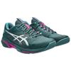 Asics Solution Speed FF 4 Comfortable Fit Rebound Low-Top Tennis Shoes Men sneakers Green Silver 1041A532-300
