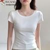 Woodpecker Women's Slim-Fit Cotton Short Sleeve T-Shirt