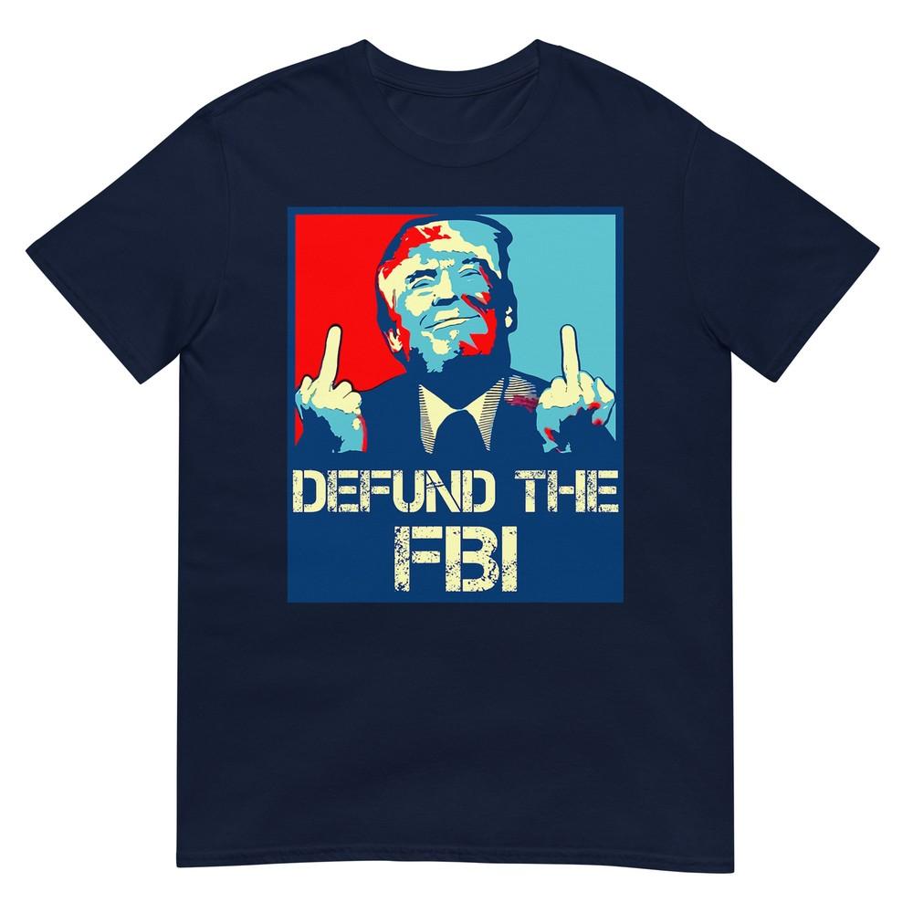 Trump Defund The Fbi Vintage Pro Trump 2024 Patriotic Tshirt S