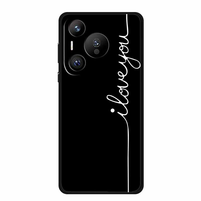 Pura 70 Personalized Phone Case - Simple Color Painting TPU Soft Case