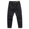 Solid Color Overalls Men's Spring and Autumn Korean Version Loose Straight Casual Pants Trendy Brand Semi-elastic Waist Outdoor Work Pants