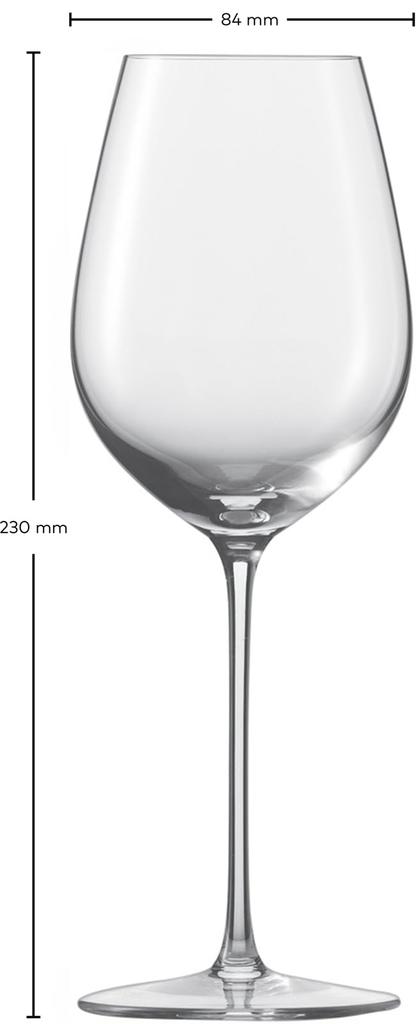 Zwiesel Glass (S122084) Wine Glass for Enoteca White Wine, Chardonnay, 1 Glass, Handmade