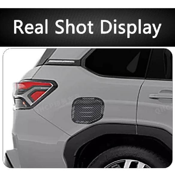 QHCP Car Fuel Tank Cover Protection ABS Gas Tank Cap Petrol Cover Anti-scratch Fit For Subaru Forester 2025 Exterior Accessories