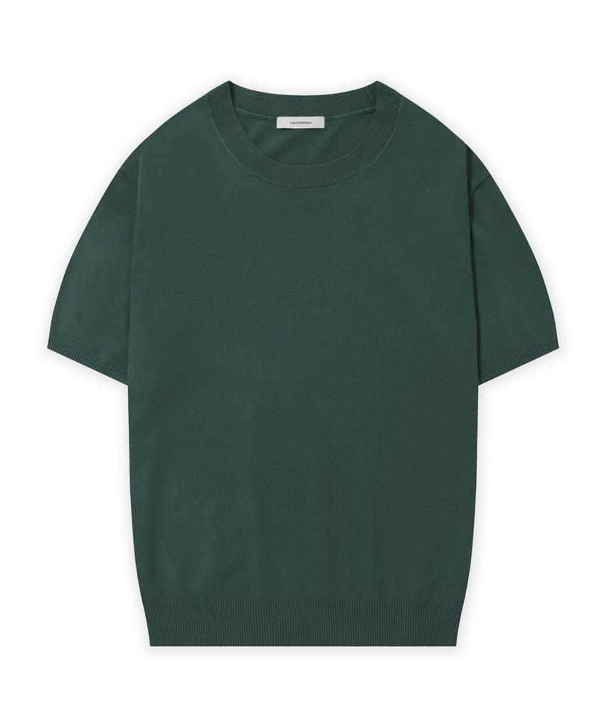 MANNERGRAM Technova Solis Round Short Sleeve Knit - 6 Colors (Type B)