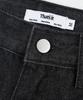 Descheuis Everyday Bio-Washed Relaxed Denim Pants Black Indigo