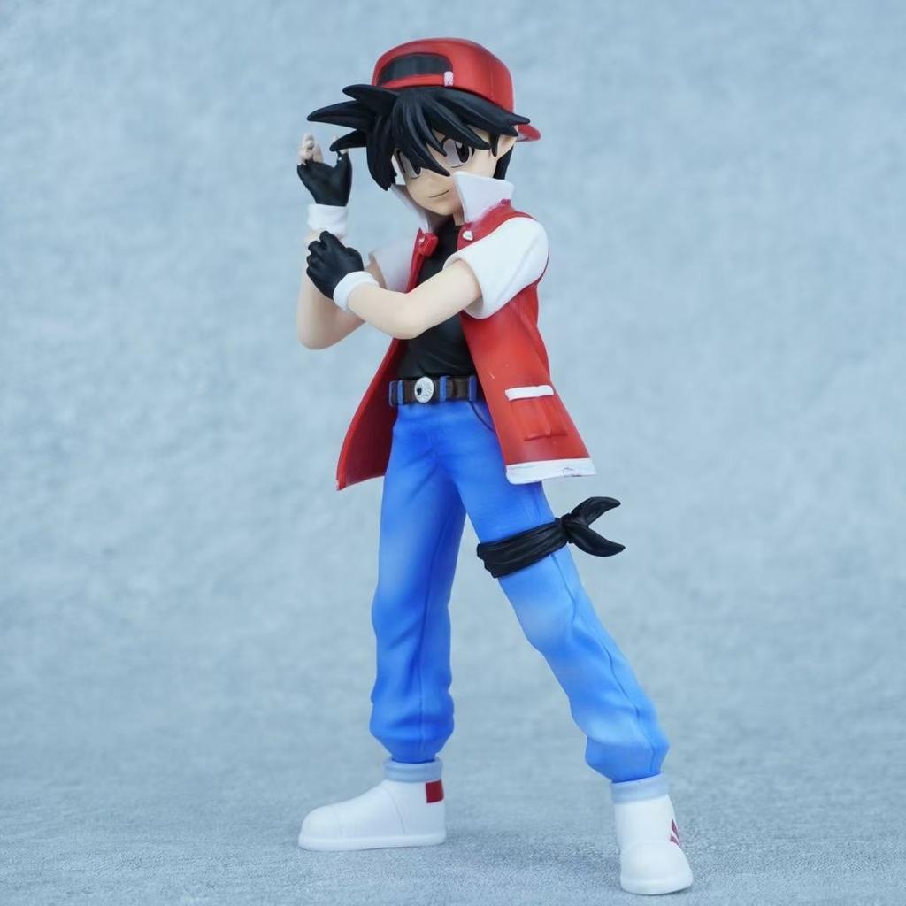 Anime  Ash Ketchum Trainer Figure Scene Collection Model Aciton Figure Pvc Children Doll Decoration Toys Gifts