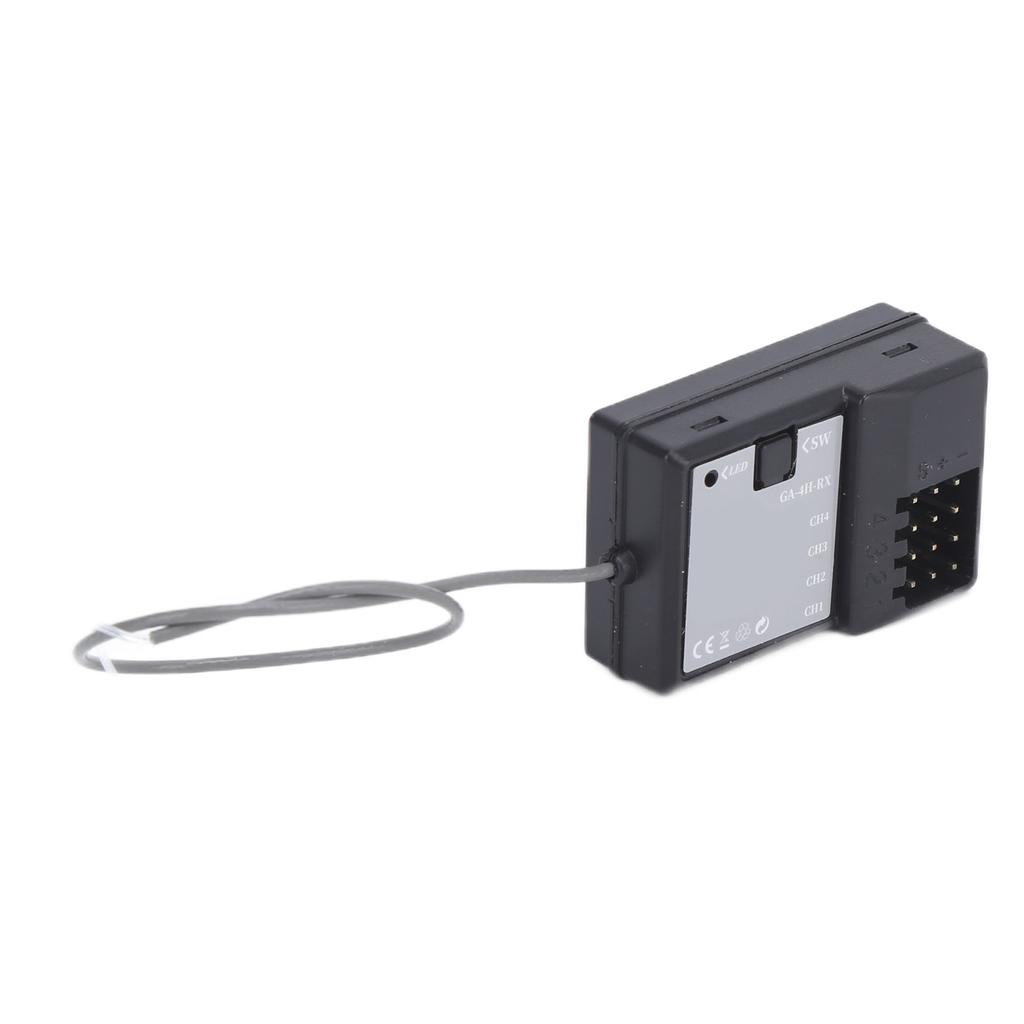 RC Receiver Waterproof 2.4G Frequency 3.3‑6V Receiver for Remote Control Car Boat Tank