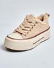Women's Winter Sneakers Sarvina 12010 36 Beige Suede Wool