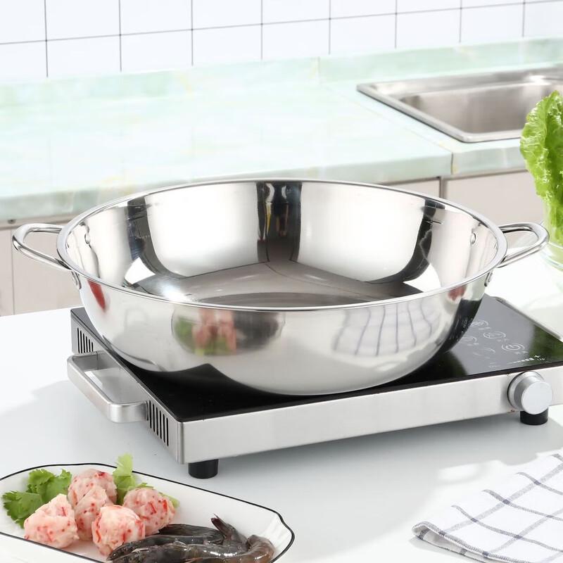 ZISIZ Thickened 304 Stainless Steel Hot Pot