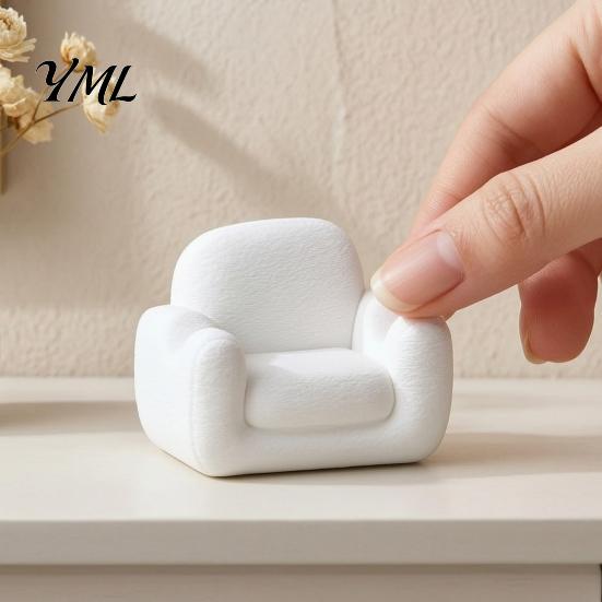 Kreatives Büro-Schreibtisch-Ornament Mini-Sofa-Telefonständer, Niedlicher couchförmiger Halter, Praktischer Freihand-Video-Betrachter Dekorativer Desktop-Smartphone-Ständer