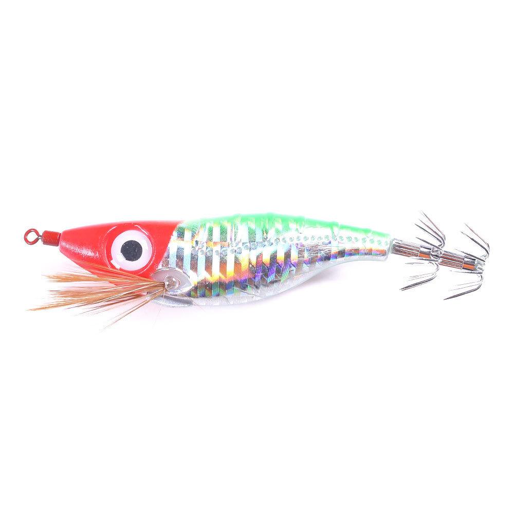 Luminous horizontal shrimp10cm9gBionic bait squid hook artificial lure for night fishing, specialized fishing tool