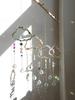 Cloud Suncatcher Wall Hanging Crystal Wind Chime Rainbow Maker Light Catcher Car Accessories Christmas Home Decor Sun Catcher