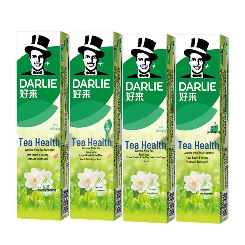 Darlie Tea Protection Jasmine White Tea Fluoride Toothpaste 6-Pack