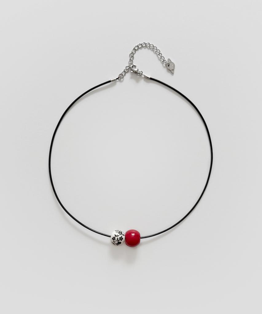 Fantastic Planet Flower Ball String Necklace