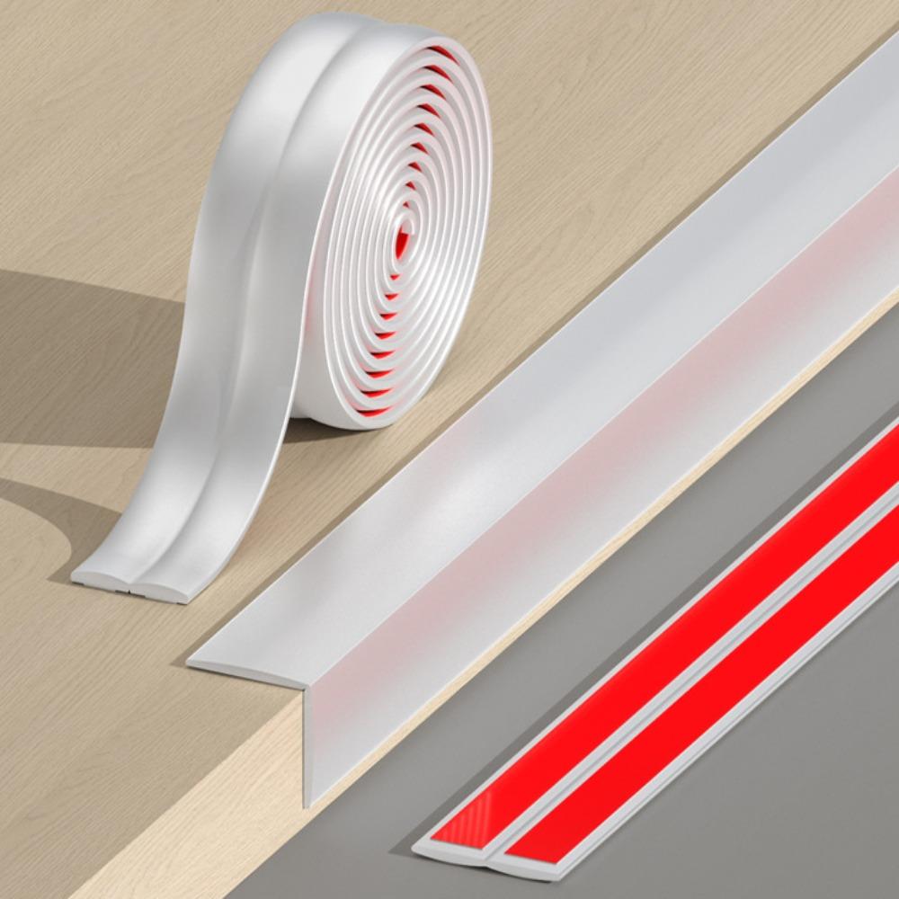 1m Wandeckenschutz zum Abziehen und Aufkleben PVC-Eckschoner Selbstklebend Verdicktes L-förmiges Profil Eckschutz