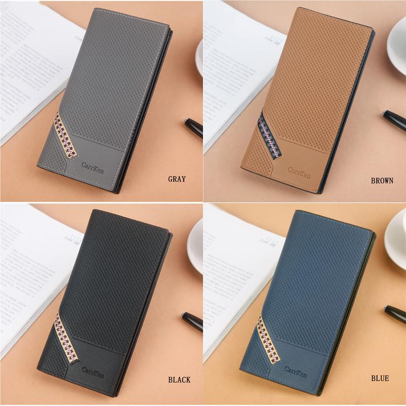 Premium Soft Pu Men's Leather Wallet With Bifold Design For Cash And Credit Card Storage