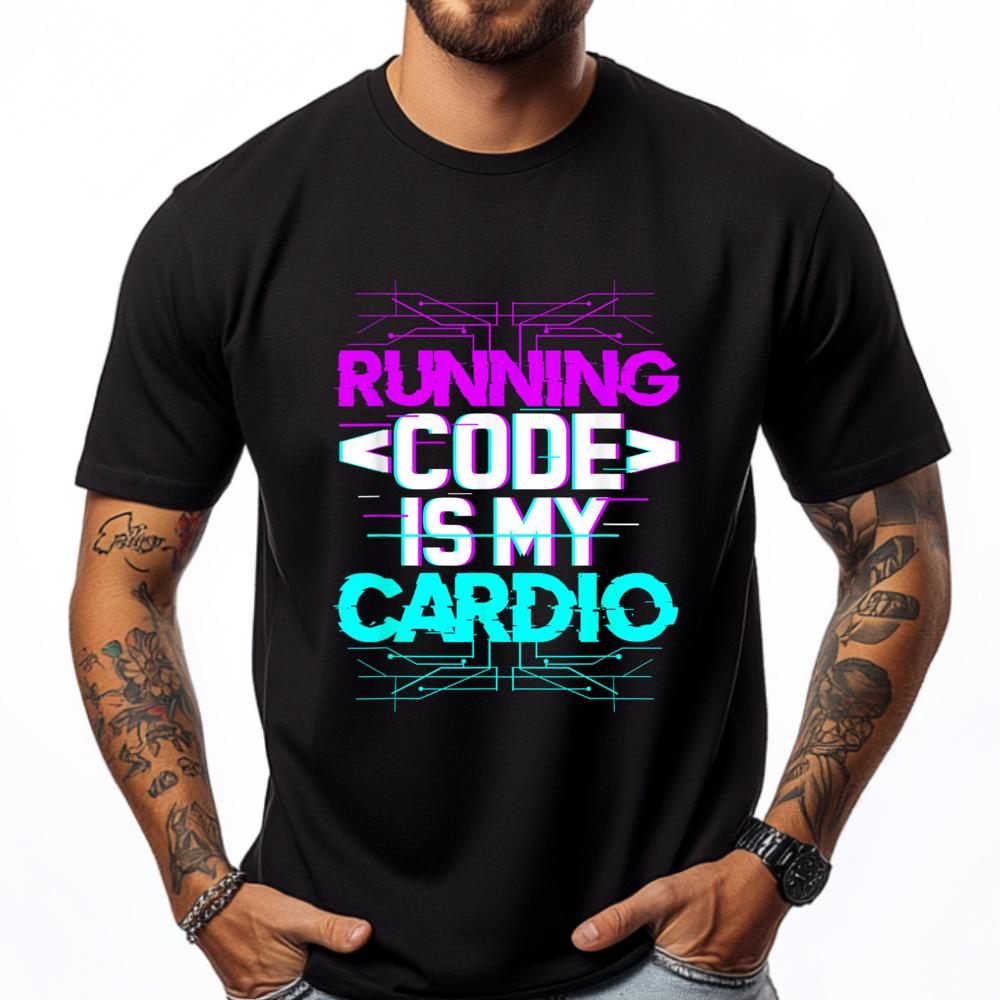 

Programmer Software Running Code Developer Computer Men Clothes Woman Autumn High Quality Men s T-Shirt Funny - Men s Summer ... S разноцветный