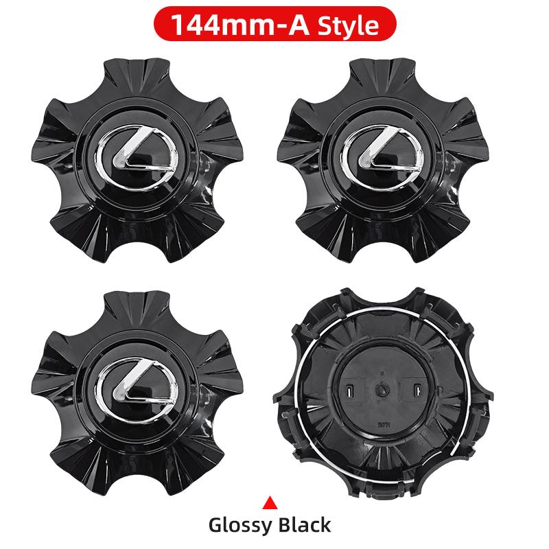 AIV1 4pcs 4260B-60500 4260B-60230 Car Wheel Center Cap Logo Hub Cover Badge Emblem for Lexus Lx570 LX450 LX460 GX460 Accessories