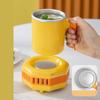 Aluminum Drink Chiller Mini Beverage Cooler, Portable Fast Cooling Cup - Aluminum Mini Drink Chiller with Yellow Duck Pattern