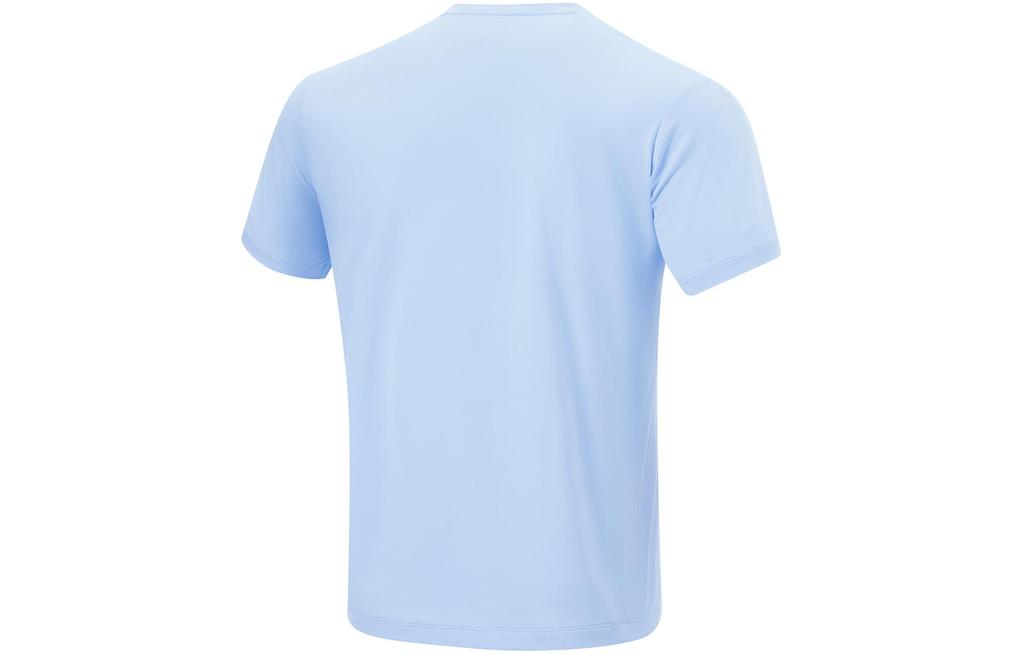 Li Ning Fitness Series T Shirt Men's Glacier Blue ATSU473-6