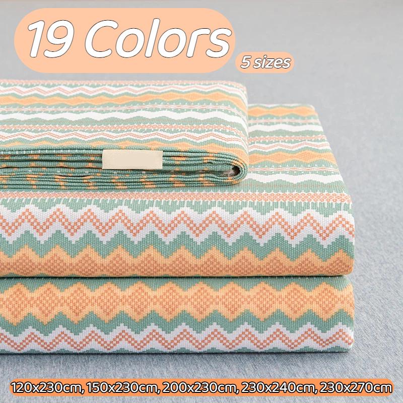 Modern Minimalist Pure Cotton Bed Sheet Twin Double All Cotton Bedding Sheets Soft Comfortable Durable Home Linen 150x230cm