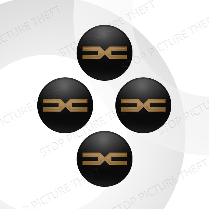 4Pcs 56mm Aluminum Car Wheel Center Hub Cap Sticker Decoration Accessories For Stepway Sandero Duster Lodgy Jogger Bigster Mcv 2