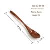 Abay Retro Long Handle Nanmu Wood Spoon