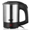 Electric Kettle 1000W Portable Stainless Steel Fast Hting Auto Power Off for Travel   Home Silver 0.5L