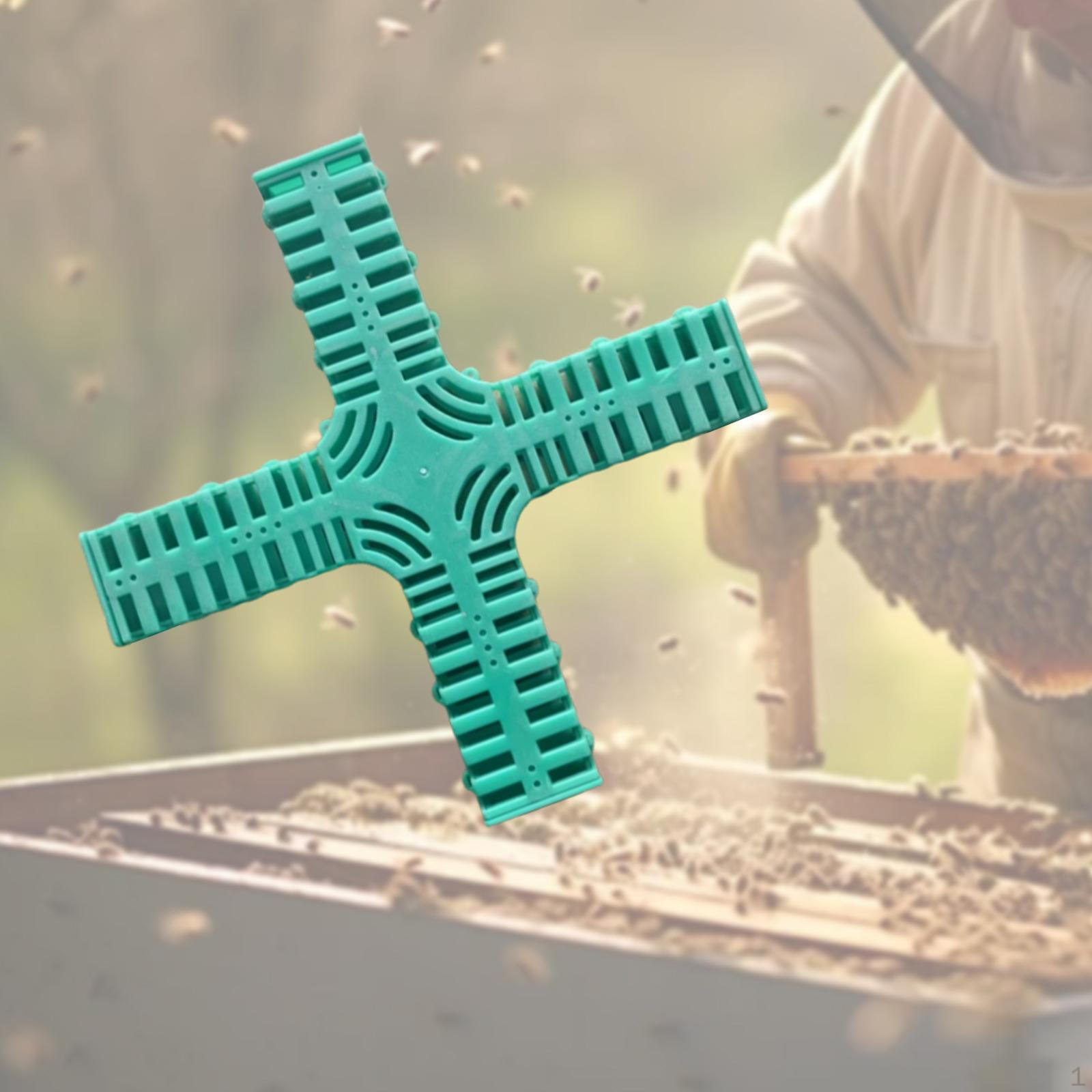 

Защита для маточника, оборудование для пчеловода, легкий инвентарь для пчеловодства, держатель для мисочек для вывода маток, для дома зелёный