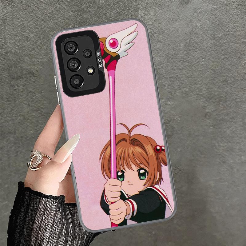 CardCaptor Sakura Anime Soft Phone Case for Samsung A17 A16 A15 A14 A13 A57 A56 A55 A54 A53 A37 A36 A35 A34 A33 A26 A25 A24 A23