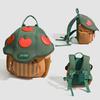 Kid Backpack Cute Mushroom Kindergarten Cartoon Pink Mini Travel Bag Schoolbag Preschool Gift for Toddler Girl Boy 3-6