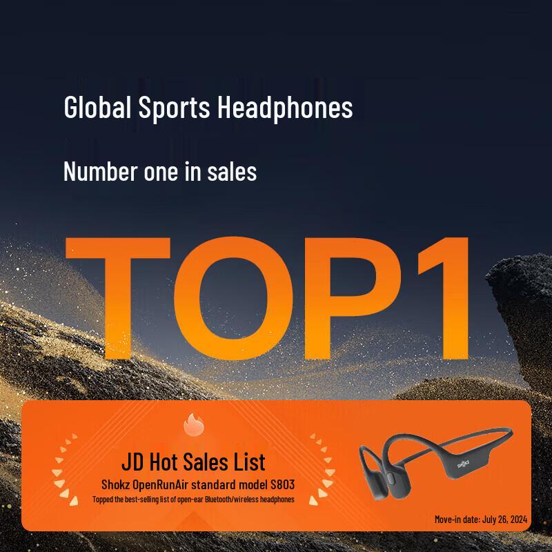 Auriculares Deportivos de Conducción Ósea SHOKZ OpenRun Air S803