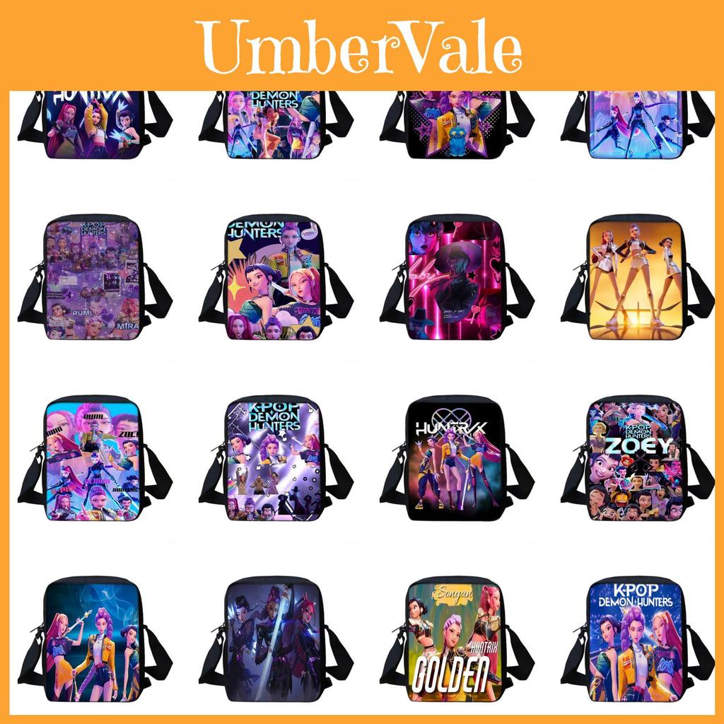 Kpop Demon Hunters Crossbody Tas Met Geprint Ontwerp Voor Middelbare Scholieren