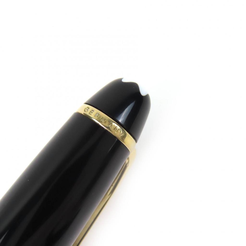 Very Good MONTBLANC Fountain Pen Meisterstück Classic White Star Black 14K Mens Used