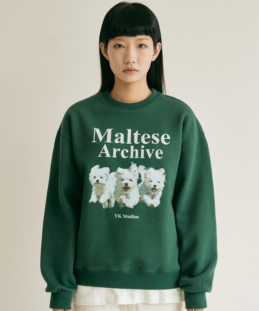 WAIKEI Maltese Archive Sweatshirt Green