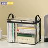 Faltbare Buchbox Studentenwohnheim Klassenzimmer Buchorganisator Transparent Wasserdicht Haushalts Buchaufbewahrungsbox Requisiten
