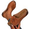 2026 Spring Summer Women's Wedge Platform Peep Toe Slippers Floral Decoration Outdoor Casual Slides