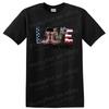 Love Military Boots American Flag T Shirt Veteran Appreciation Tee