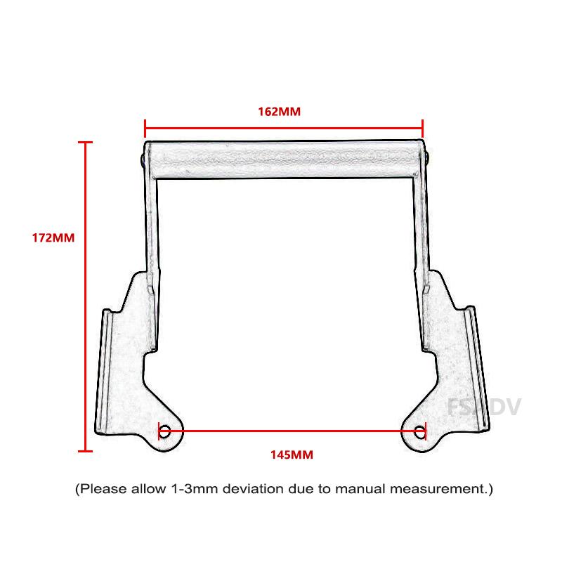XMAX300 Motorcycle Smart Phone GPS Navigation Mount Windshield Adapter Holder For YAMAHA X-MAX300 X-MAX XMAX 300 2017-2022 2021