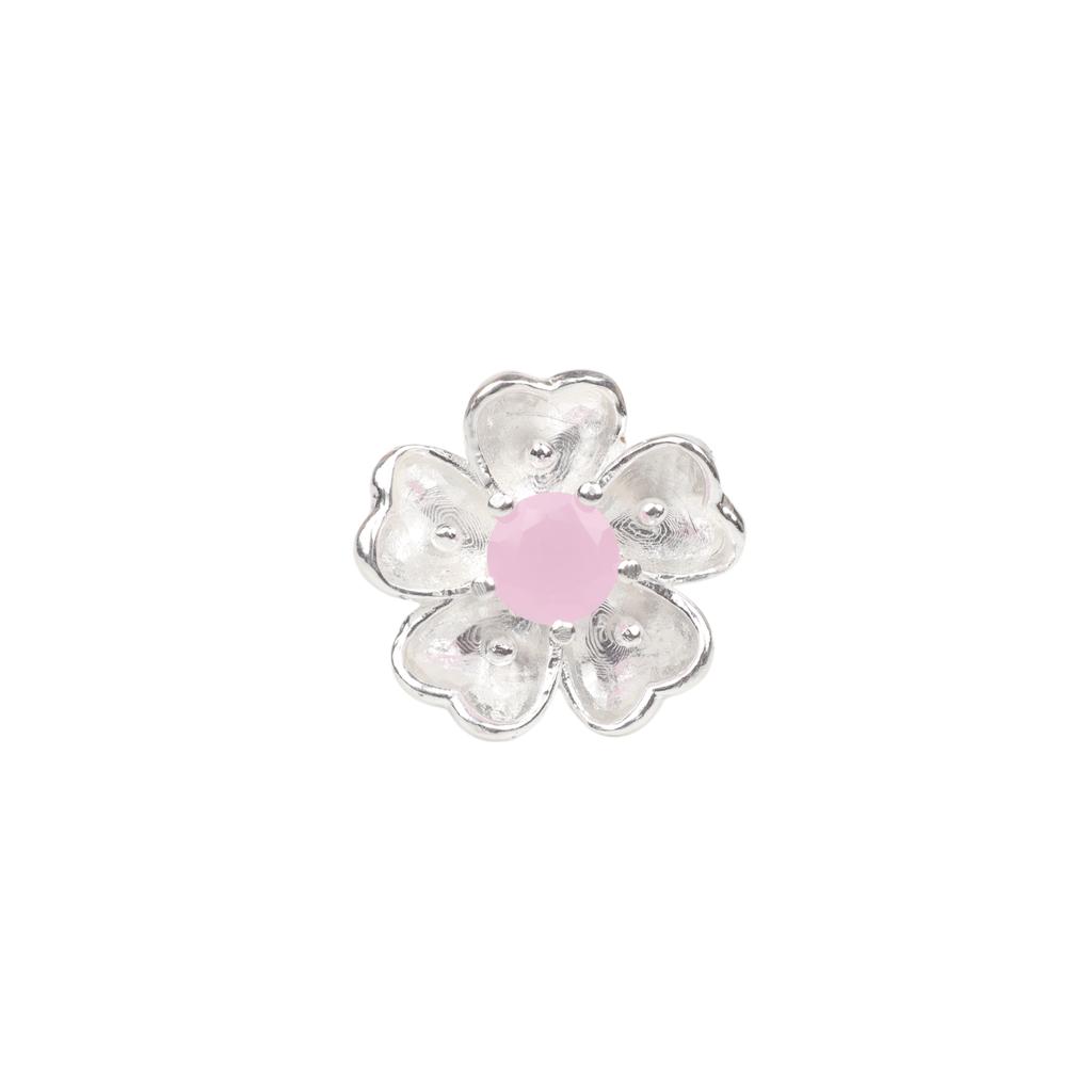 Boho Rose Chalcedony Gemstone 925 Sterling Silver Jewelry Handmade Stylish Ring CZR-1-12