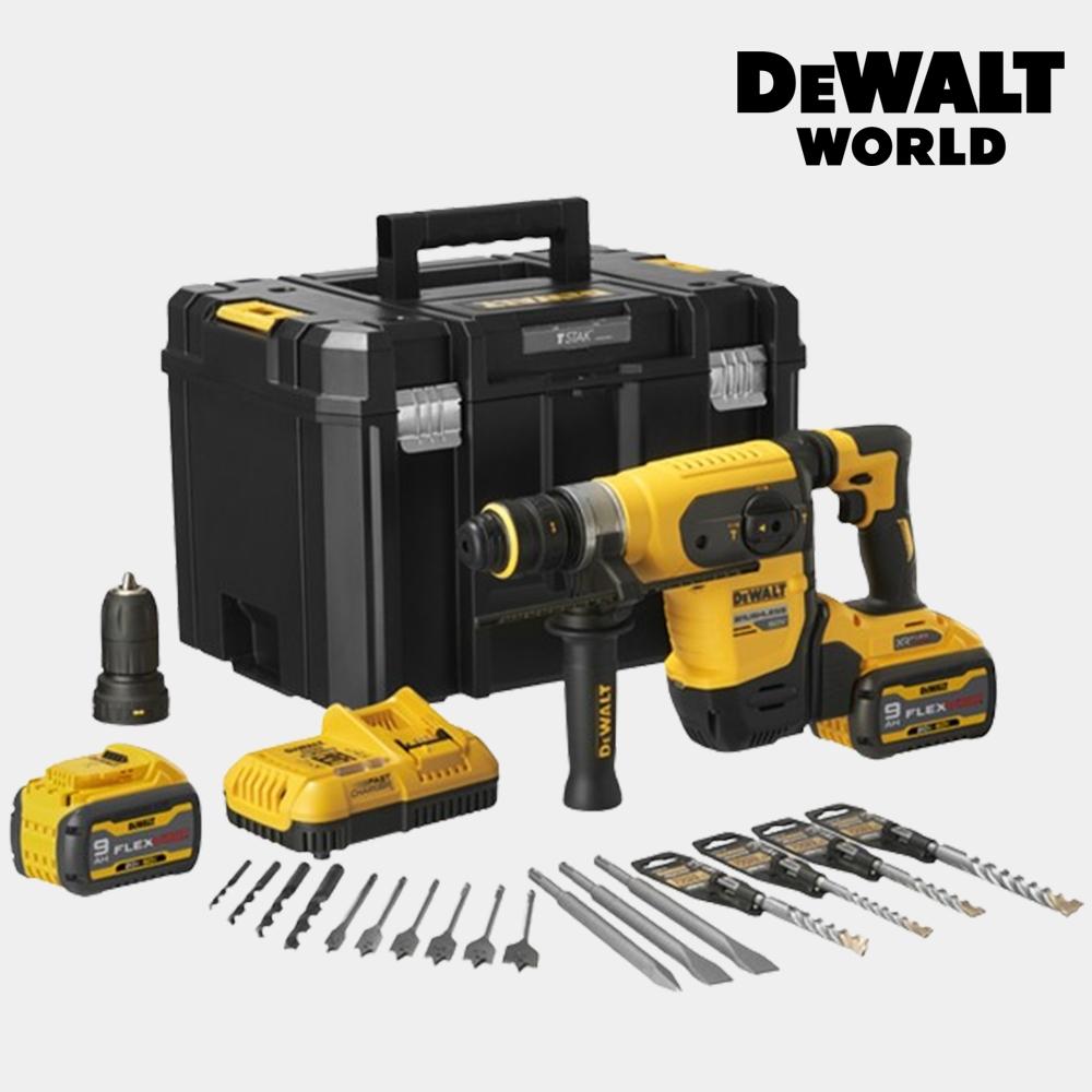 

Перфораторная дрель DeWalt 60 В, бесщеточная SDS PLUS, 4 кг DCH417X2